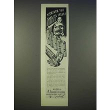 1939 Alcoa Aluminum Foil Ad - Says It's Fresh
