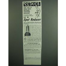 1951 Spot Reducer Massager Ad - Keep Slim at Home