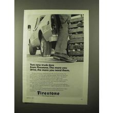 1971 Firestone 500 Wide Oval Tire Ad - More You Need