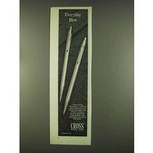 1978 Cross Pens Ad - Everyday Best