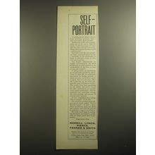 1959 Merrill Lynch Ad - Self-Portrait