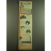 1952 Bushnell Binoculars Advertisement - I can save you 50% on new binoculars