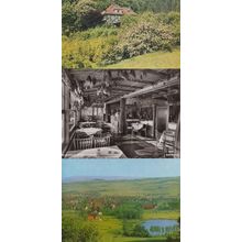 Berggasthaus Bad Pyrmont Berggaststatte 3x German Postcard s
