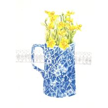 Jackalyn Buckmaster Narcissi Painting Postcard