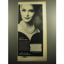 1960 Richelieu Perle de Mer Simulated Pearls Advertisement
