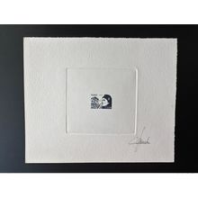 France Epreuve d'artiste projet Marianne Europe non retenu Jumelet bleu 0,00