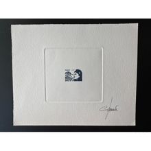 France Epreuve d'artiste projet Marianne Europe non retenu Jumelet bleu sans VF