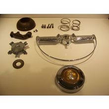 1946 1947 1948 PLYMOUTH DELUXE STEERING WHEEL HORN RING OEM #1319916 1319918 +