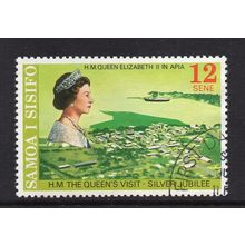 Samoa - 1977 - 12s Queen Elizabeth II Silver Jubilee (sg479) Used