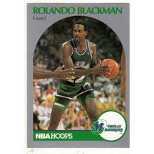 1990-91 Hoops Rolando Blackman basketball card #82 - Mavericks
