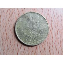Costa Rica 2003 25 Colones Coin