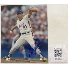 Tom Seaver Signed Autographed Glossy 8x10 Photo New York Mets : AIV COA