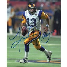 Autographed Kurt Warner 8 x 10 Photo Signed