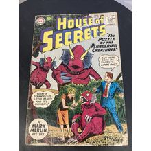 House of Secrets # 34 GD+ Cond DC Silver Age Monster Horror Comic Book