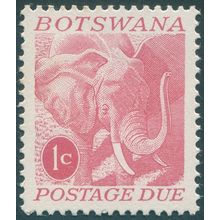 Botswana 1971 1c carmine Postage Due SGD16 MNH