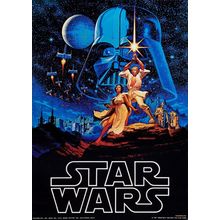 star_wars_hildebrandt_art Poster Canvas Movie Film Print A0 A1 A2 A3 A4 A5 A6 Ar