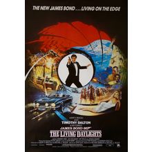 the-living-daylights-poster Poster Canvas Movie Film Print A0 A1 A2 A3 A4 A5 A6