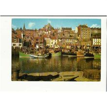 Yorkshire WHITBY Harbour Postcard by J.Arthur Dixon (PYC/80213/X)