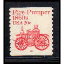 1908 20c Fire Pumper Very Fine MNH Dry Gum CNS 10 PA5716