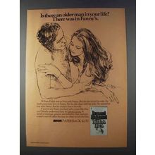 1980 Avon Dublin's Live Novel by Bernard Malamud Ad