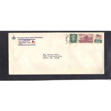 Masonic Stamp Club Cover 1299 1c Jefferson 1063, 1338 CV03080