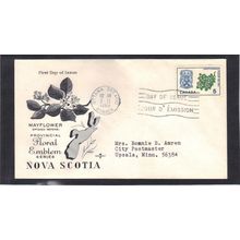 FDC Rose Craft 5c Mayflower (Cachet-Typed/A) CV39247