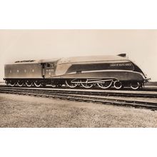 LNER Union Of South Africa No 60009 4-6-2 Real Photo Train Postcard