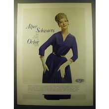 1960 Du Pont Orlon Ad - Alper Schwartz finds the beat of fashion in Orlon