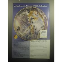 1993 The Franklin Mint Advertisement - First Encounter by Glen Loates