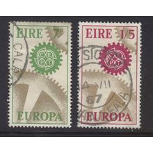 IRELAND SG229-230 1967 EUROPA ~ USED