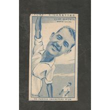 CC Turf Famous Cricketers 1950 # 24 Cliff Gladwin Derbyshire