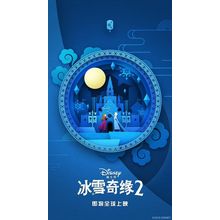 Frozen II (2019)_6 Movie Film Poster Canvas iconic design