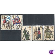 1983 Army Set SG1218-22 Fine/Very Fine.Used.