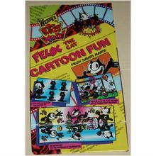 1996 Wendys Felix the Cat Cartoon Fun Kids Meal Bag