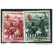 1951 Michel Z55/Z56 - #2 fine used (o)