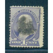 Used 212 1c Benjamin Franklin Average M01389