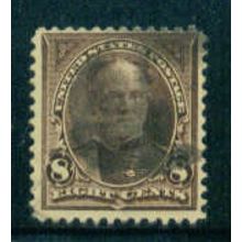Used 272 8c William T. Sherman Just Clears M03736