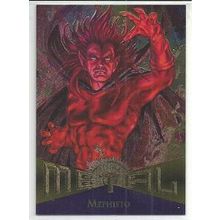 MARVEL METAL card # 34 MEPHISTO