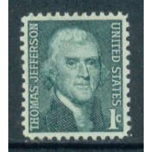 1278 1c Thomas Jefferson Fine MNH MA0339