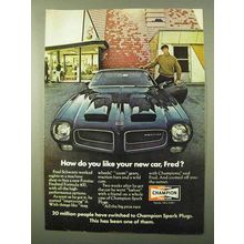 1971 Champion Spark Plugs Ad - Like Your New Car?