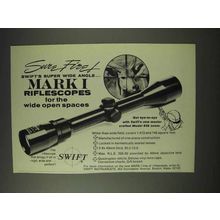1976 Swift Mark I Riflescopes Ad - Sure Fire!