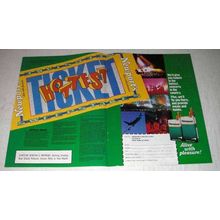 1989 Newport Cigarettes Ad - Hottest Ticket