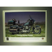 1995 Harley-Davidson Genuine Accessories Ad - Sunday