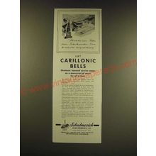 1947 Schulmerich Carillonic Bells Ad - illuminate honored service names