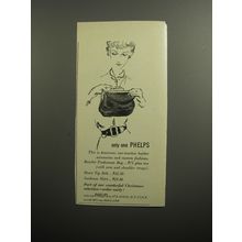 1951 Phelps Advertisement - Butcher Tradesman Bag; Heart Belt; Sunbeam Shirt