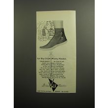 1951 Volk Navajo Boots Slippers Advertisement - For Big Chief Pretty Maiden