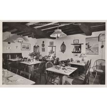 Swiss Restaurant Westbourne Norfolk Old Real Photo Postcard