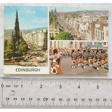 1978 Postcard Edinburgh multi-view