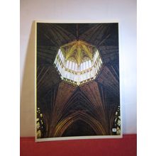 LANTERN INTERIOR, ELY CATHEDRAL CAMBRIDGESHIRE unused postcard by Walter Scott =