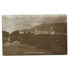 The Abbey, Fort Augustus, RP Postcard.